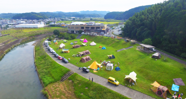 和水江田川カヌー・キャンプ場